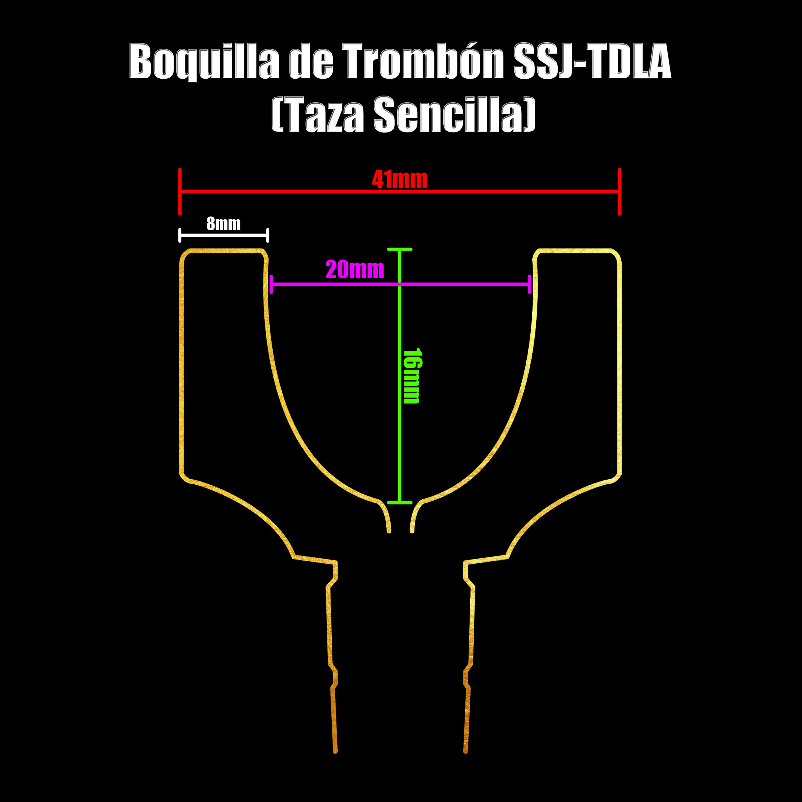 Boquilla de TROMBÓN SSJ-TDLA - Imagen 6